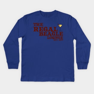 The regal beagle Kids Long Sleeve T-Shirt